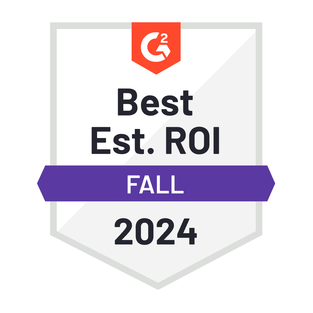 G2 - Best ROI Fall 2024